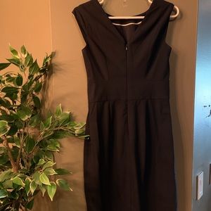 Navy sheath dress
